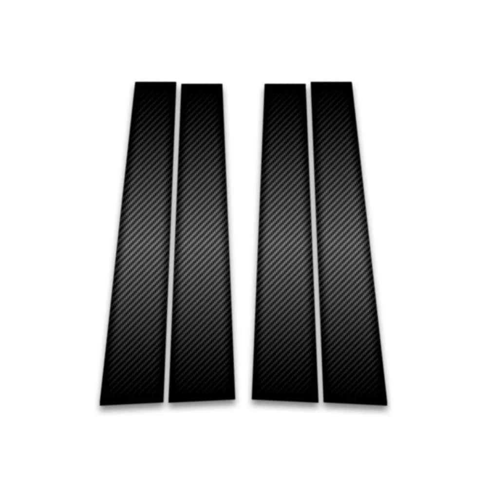 4pc Carbon Fiber Pillar Post Covers for 2007-2016 GMC Acadia - SRC0508