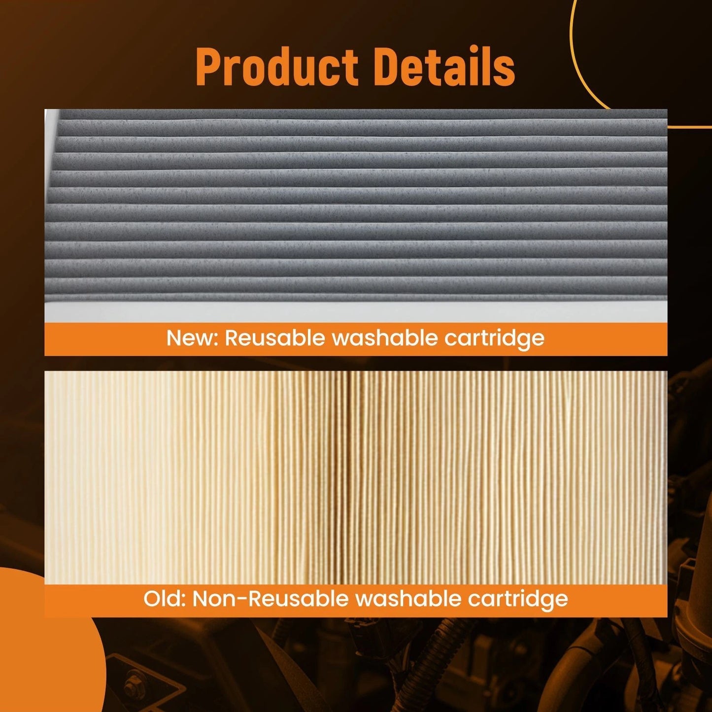 Cabin Air Filter for Infiniti QX50 (2019–2025)