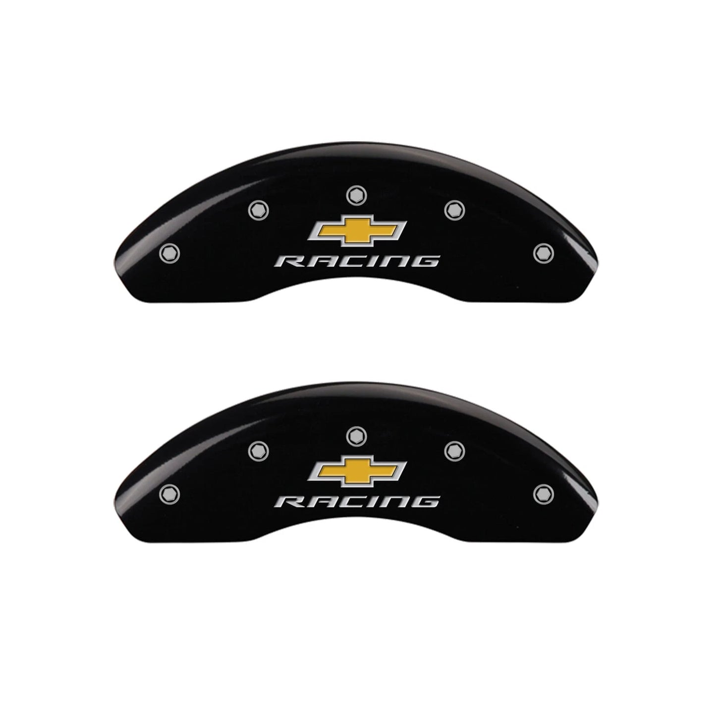 Gloss Black Front Racing Caliper Covers for 2012–2020 Chevrolet Sonic