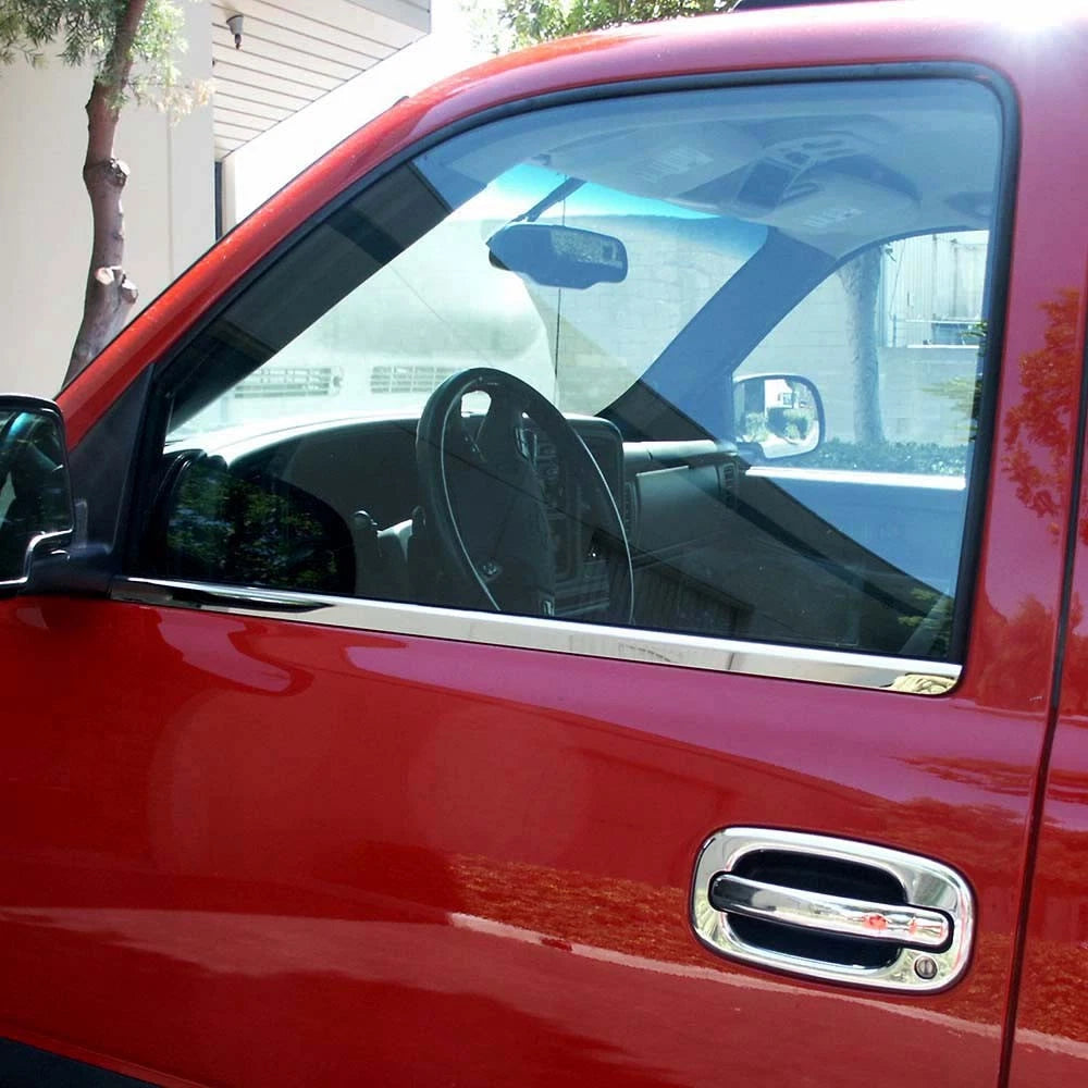 Chrome Window Trim Kit for GMC Yukon XL Suburban Avalanche (2007–2014)
