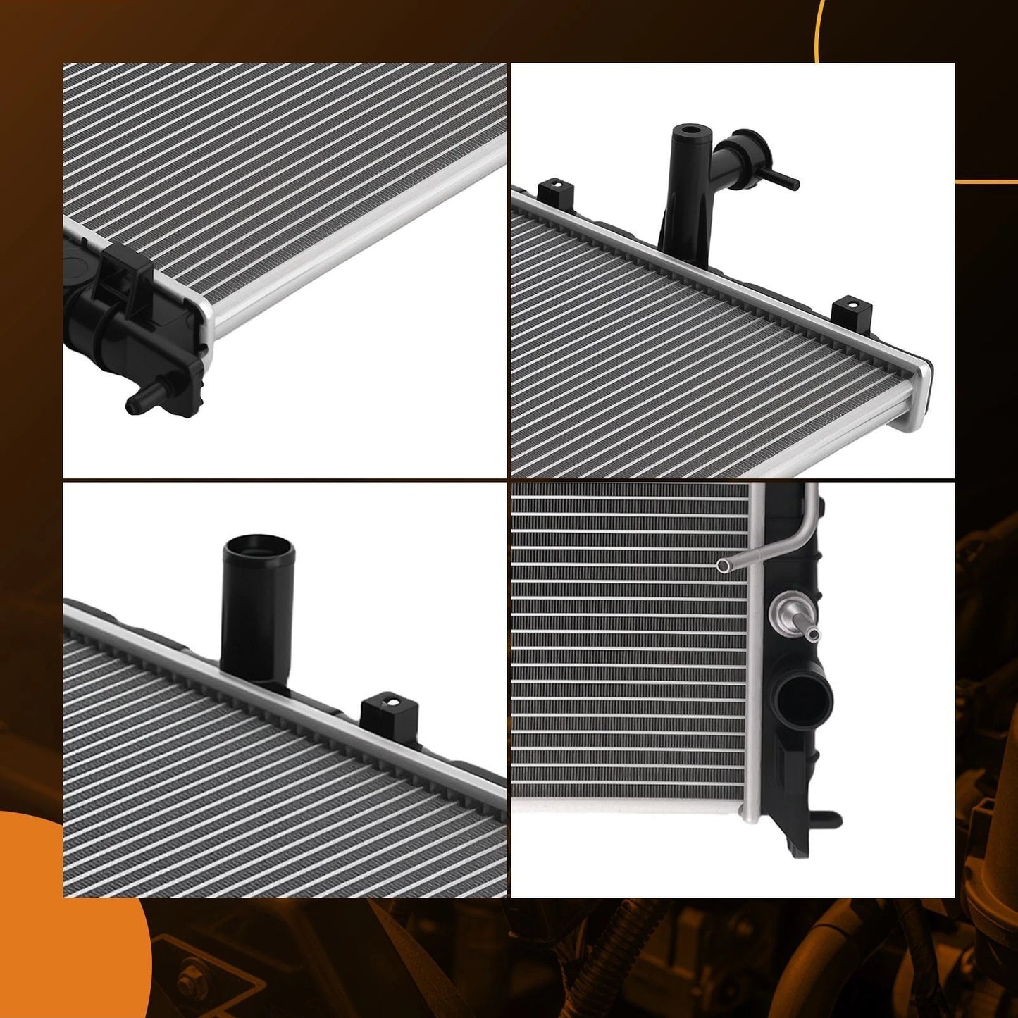 Aluminum Engine Radiator for Kia Rio Rio5 (2006–2011)