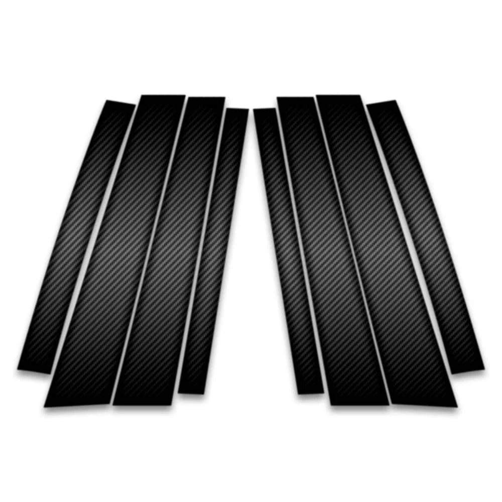 8pc Carbon Fiber Pillar Post Covers for 2004-2010 BMW X3 - SRC0092