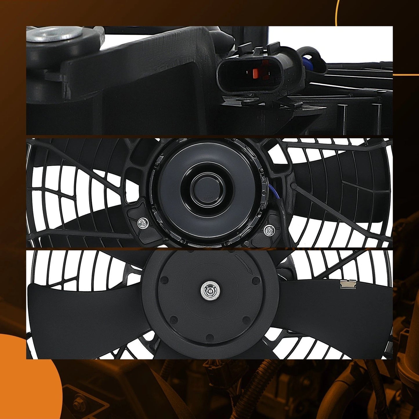 Cooling Fan Assembly for Mitsubishi Montero (2001–2003)