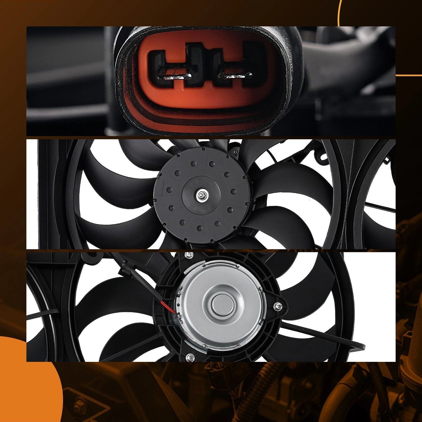 Dual Fan Assembly for Mitsubishi Outlander (2016–2020)