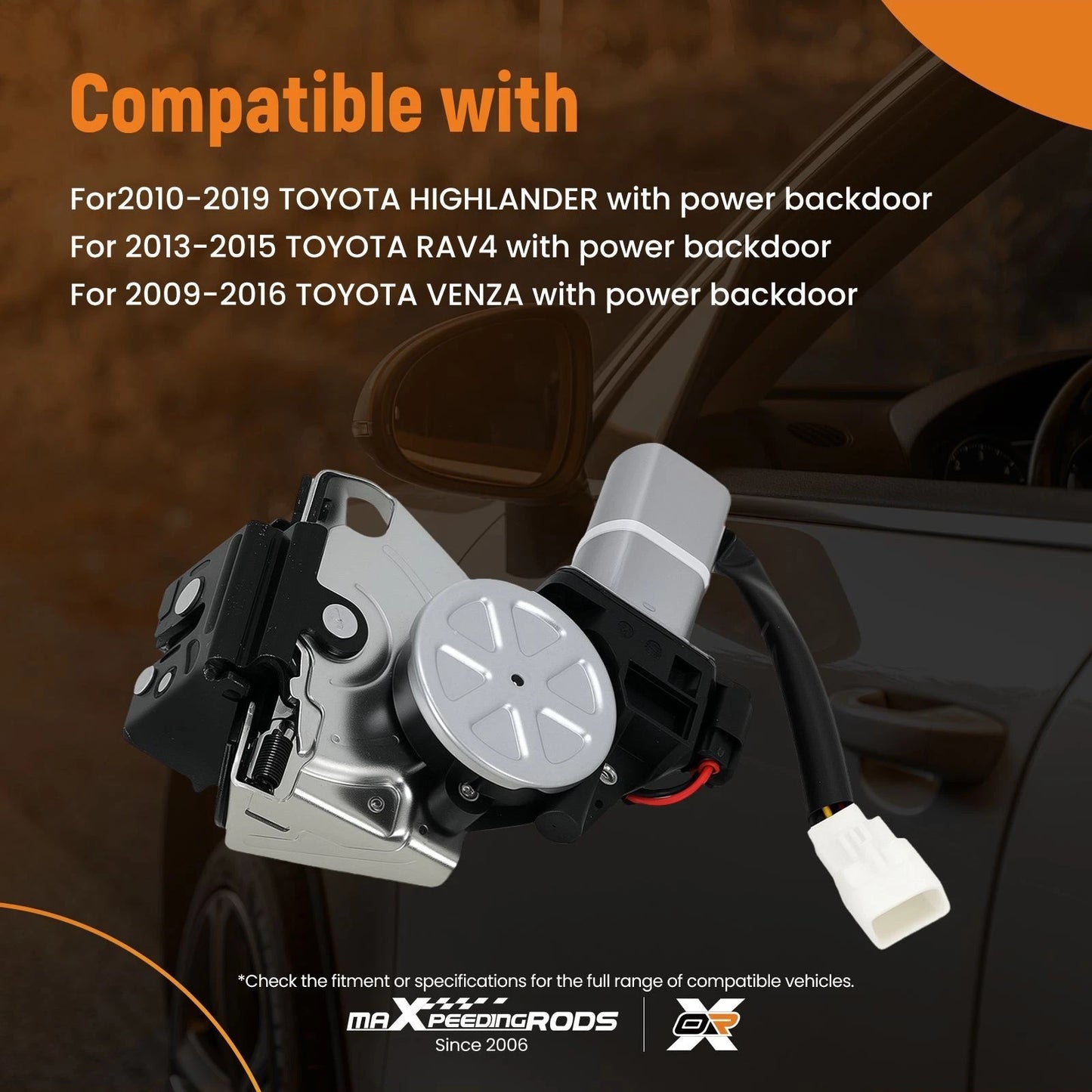 Door Lock Actuator for Toyota Highlander RAV4 Venza (2009–2019)