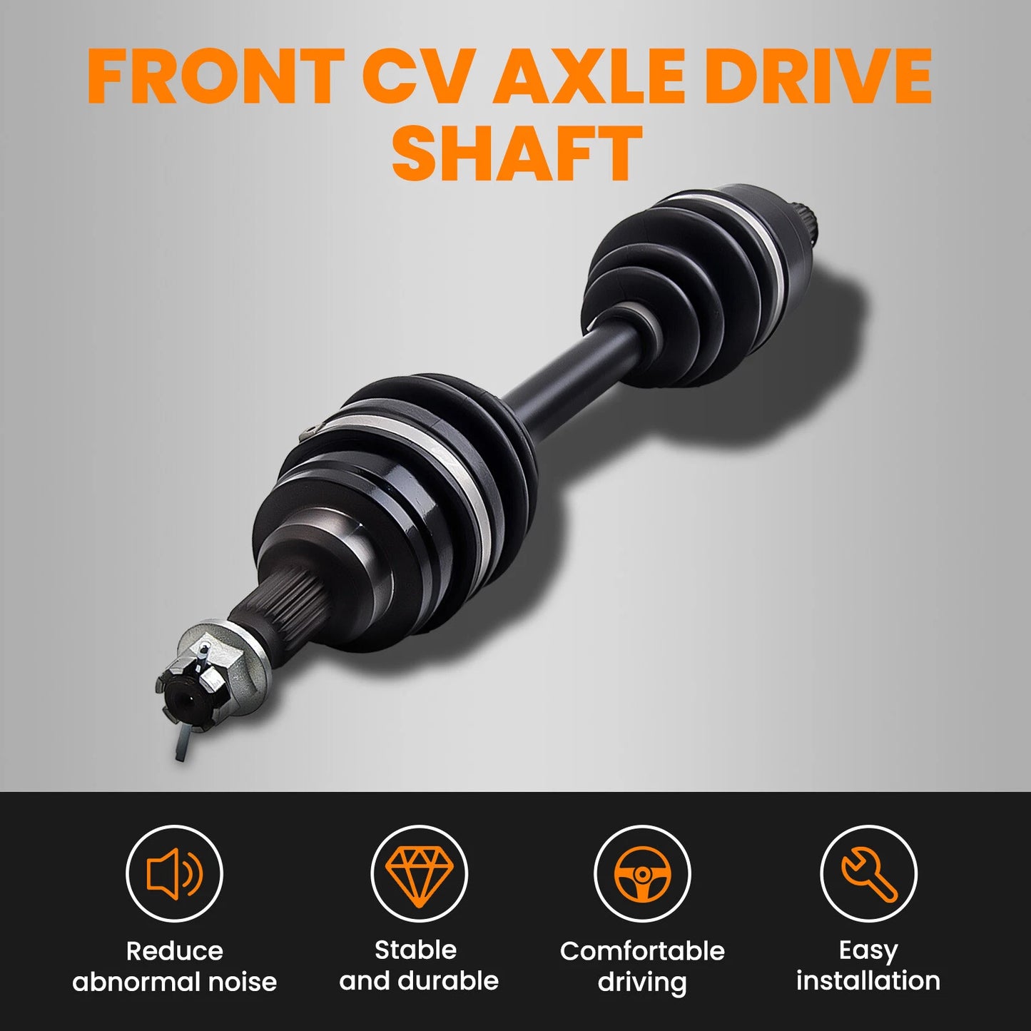 2x Front CV Joint Axles Set for Honda Rancher 350 TRX350 FE (2000-2005)