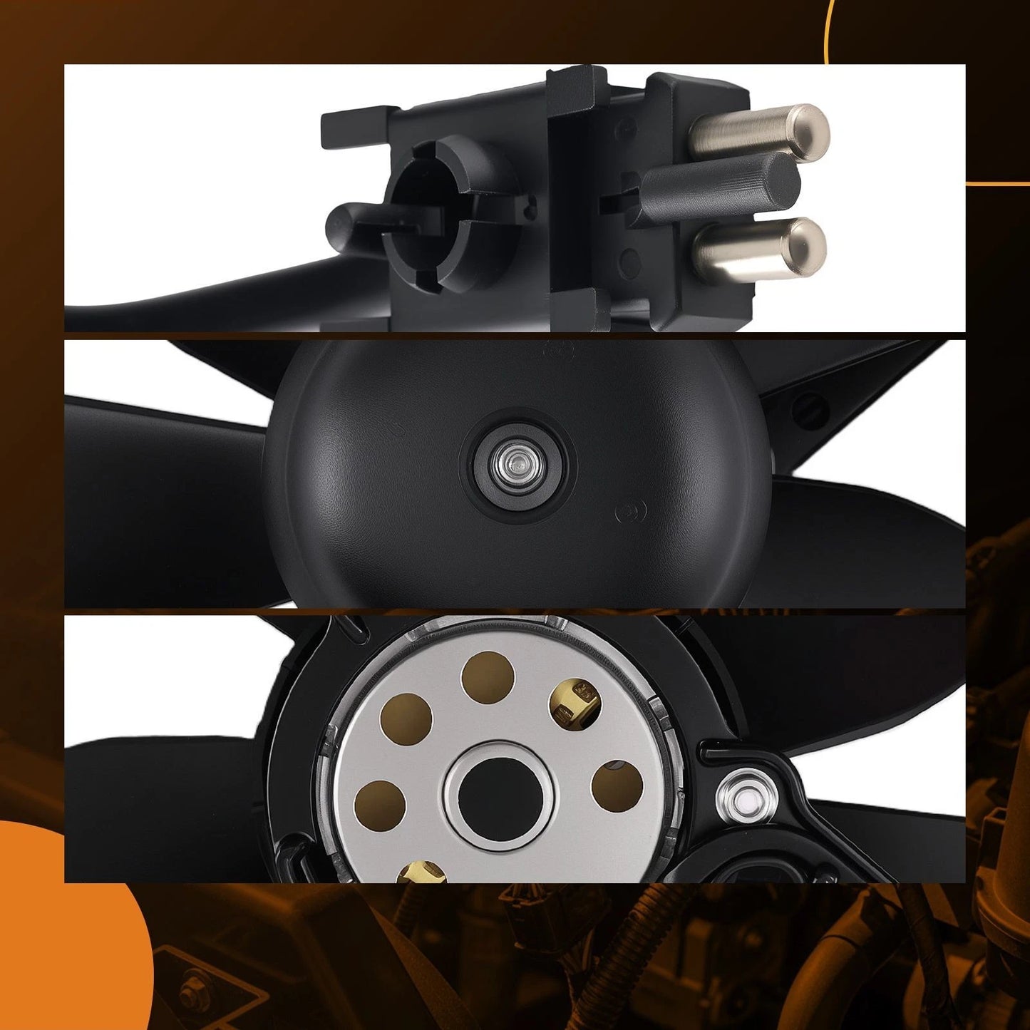 Cooling Fan for Mercedes-Benz 300SD 400SE 500SEL 600SEC (1992–1993)