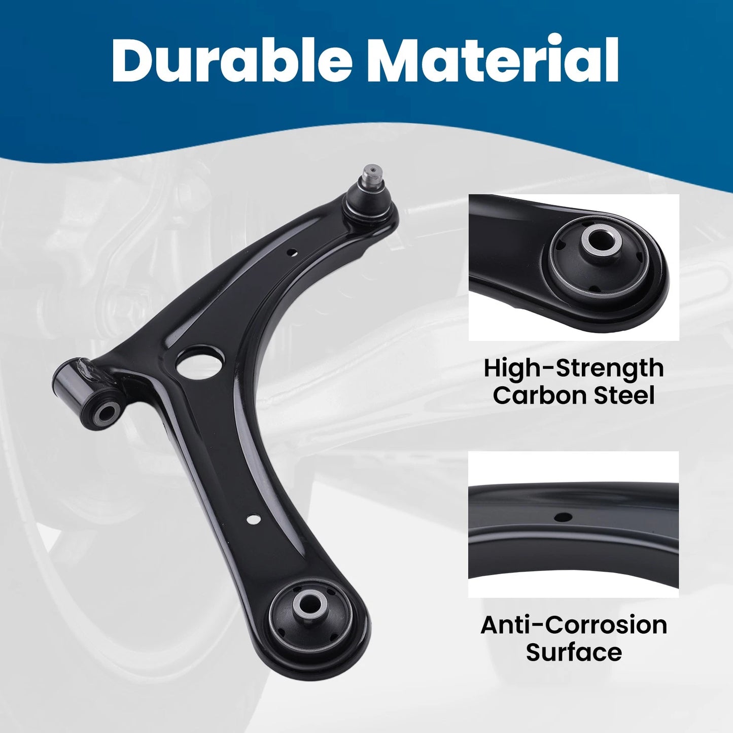 Lower Control Arms Outer Tie Rods for Dodge Caliber Patriot Compass (2007–2017)
