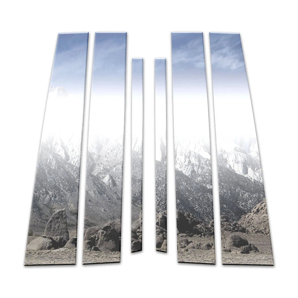 6Pc Chrome Pillar Post Covers for Nissan Armada (2005–2016)