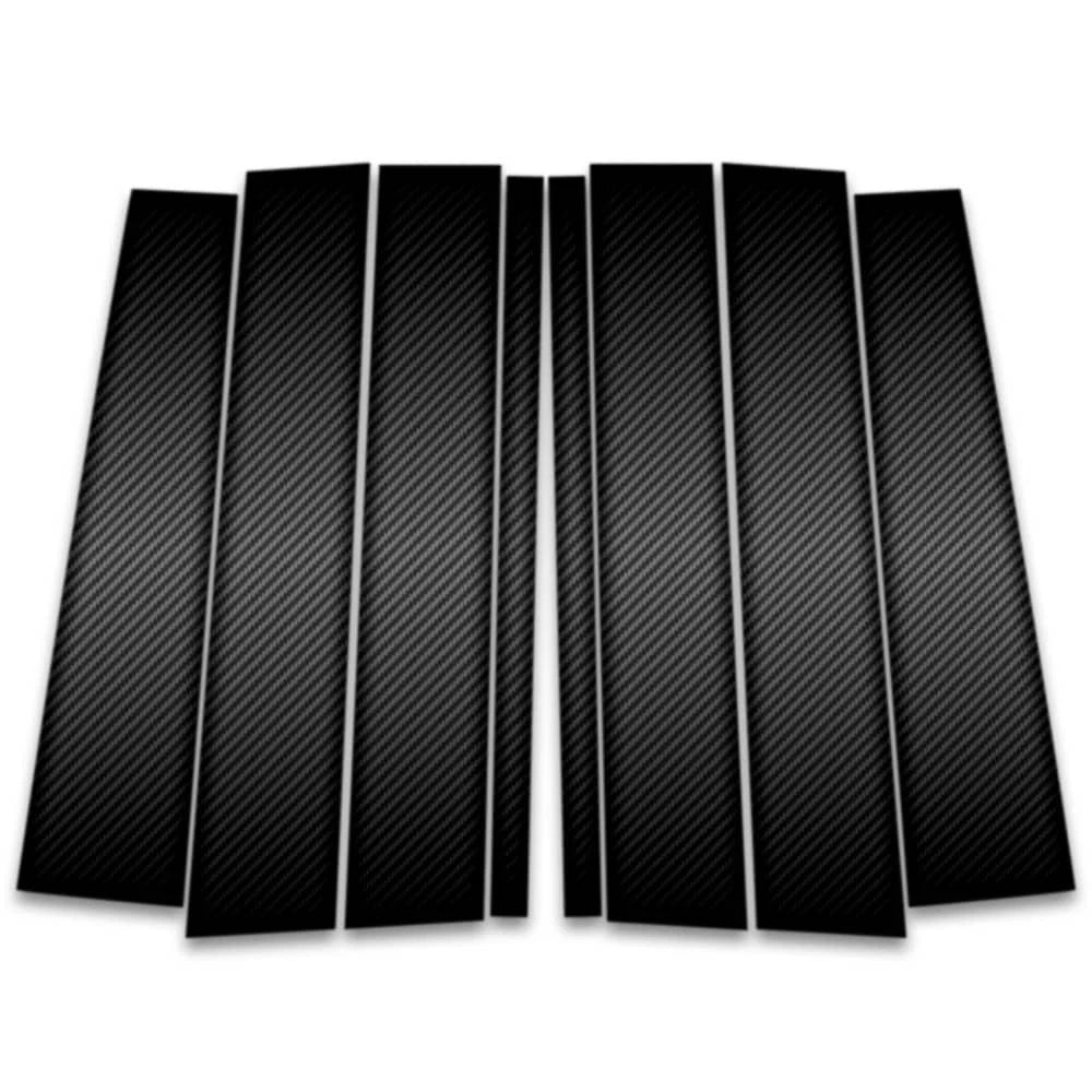 8pc Carbon Fiber Pillar Post Covers for 2005-2010 Honda Odyssey