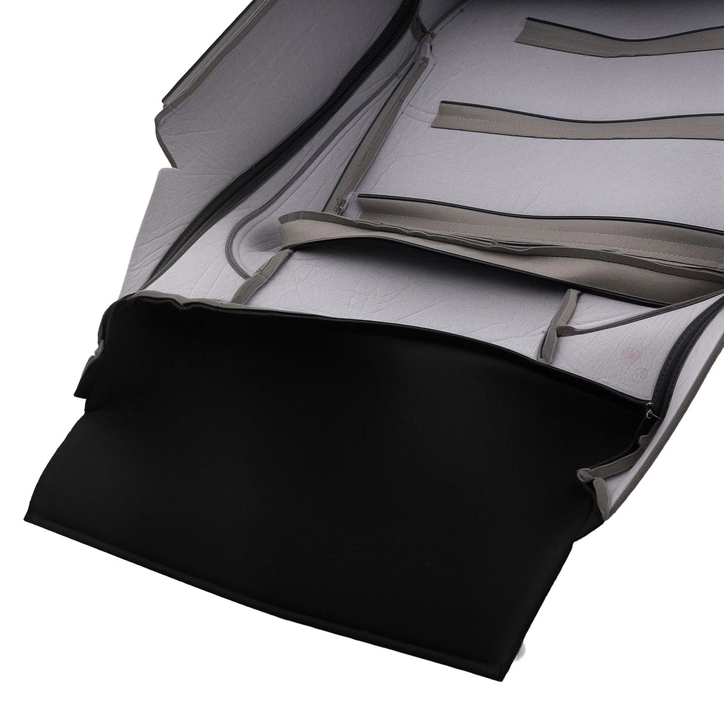 Black Leather Driver Seat Cover for VW Passat Highline (2012–2020)