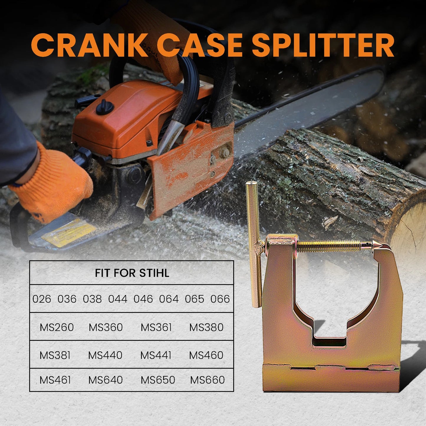 Crankcase Splitter Tool for Stihl Husqvarna 288 385 390 394 39551-01 (2010–2019)