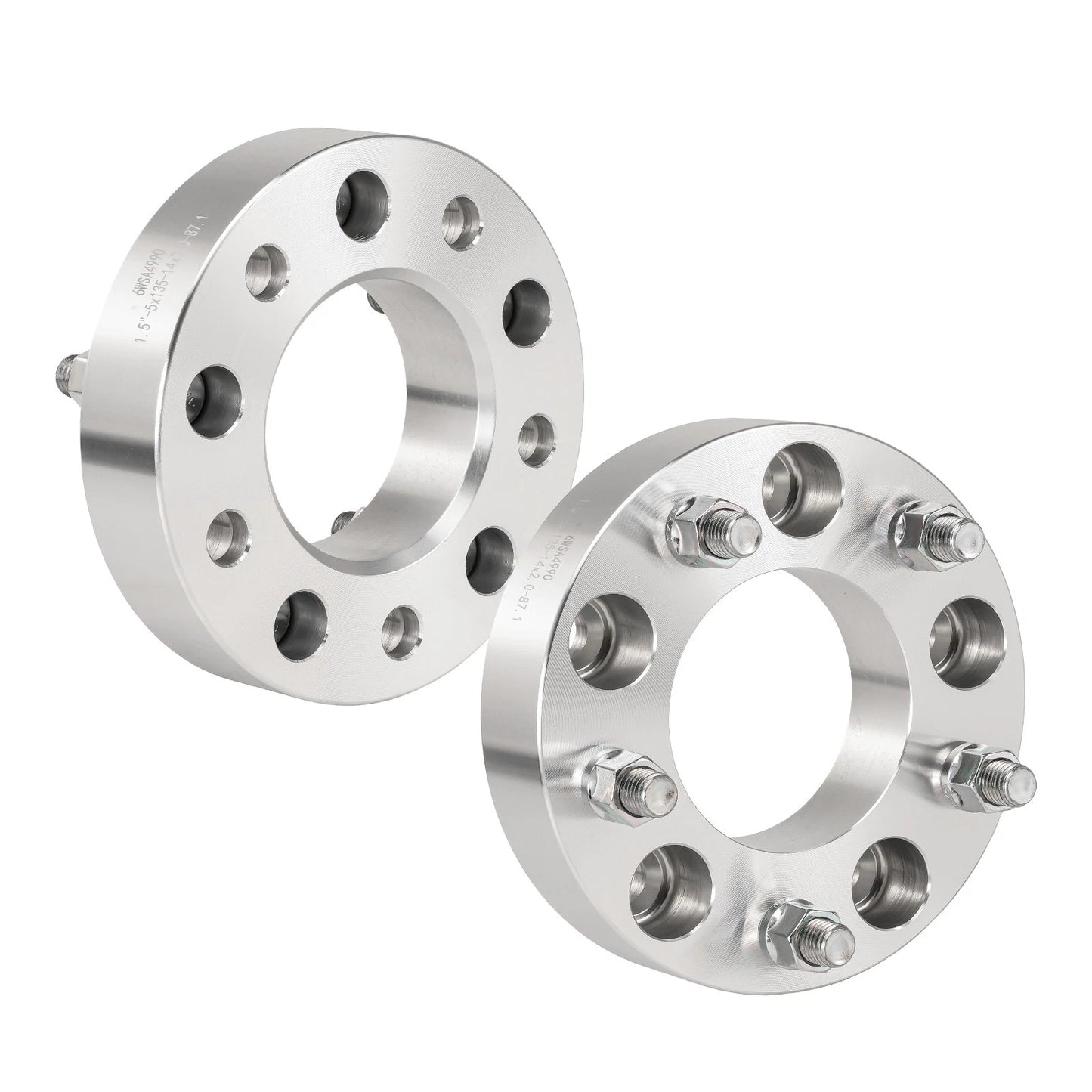 1.5" Wheel Spacers for 2002–2004 Ford F-150 (5x135, 87.1mm, M14x2)