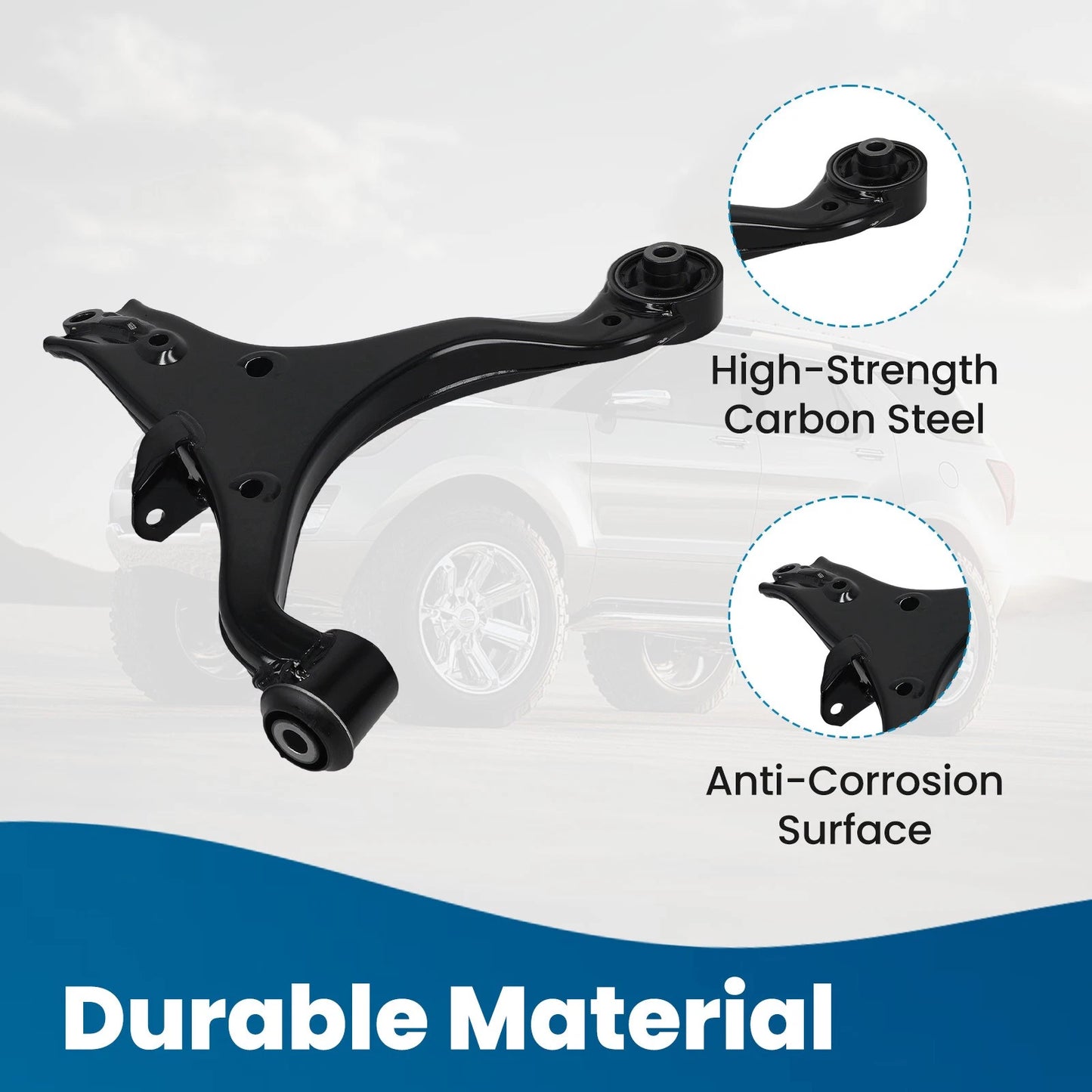 Front Lower Right Control Arm for Honda Civic (2001–2005)