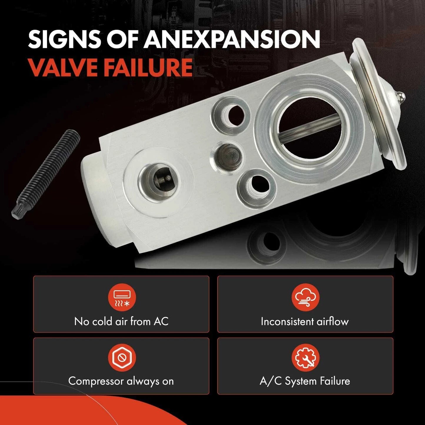 A/C Expansion Valve for Chevy Traverse Tahoe Cadillac Buick GMC (2013–2021)