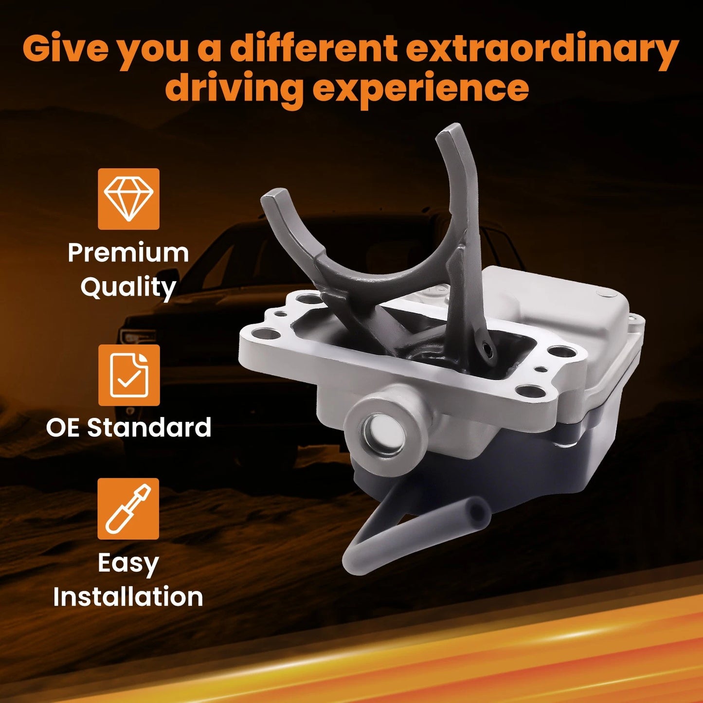 Differential Vacuum Actuator for Toyota 4WD Tacoma FJ Cruiser (2005–2015)