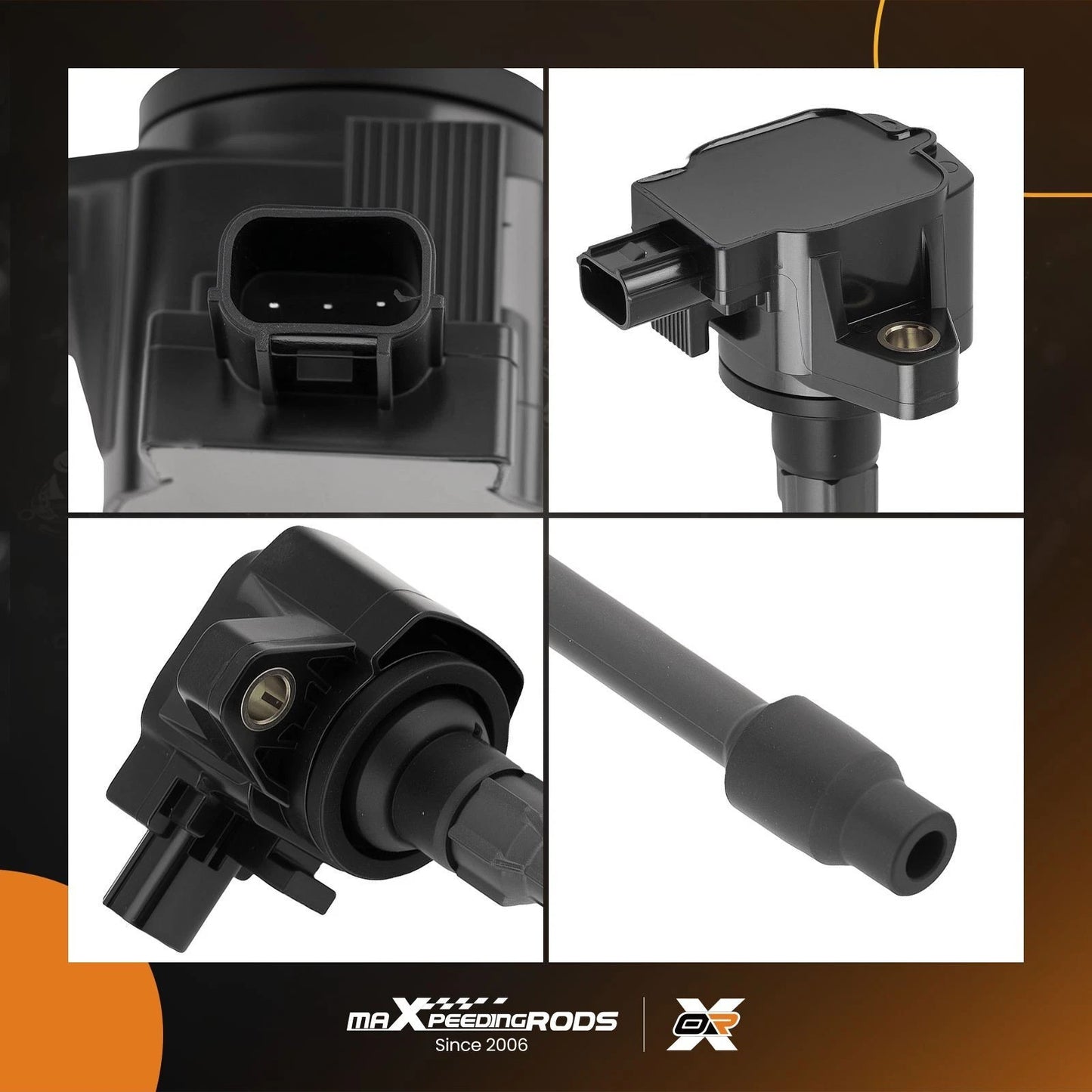 4x Ignition Coil Assembly for Honda Civic 1.5L 2.0L (2015–2017)
