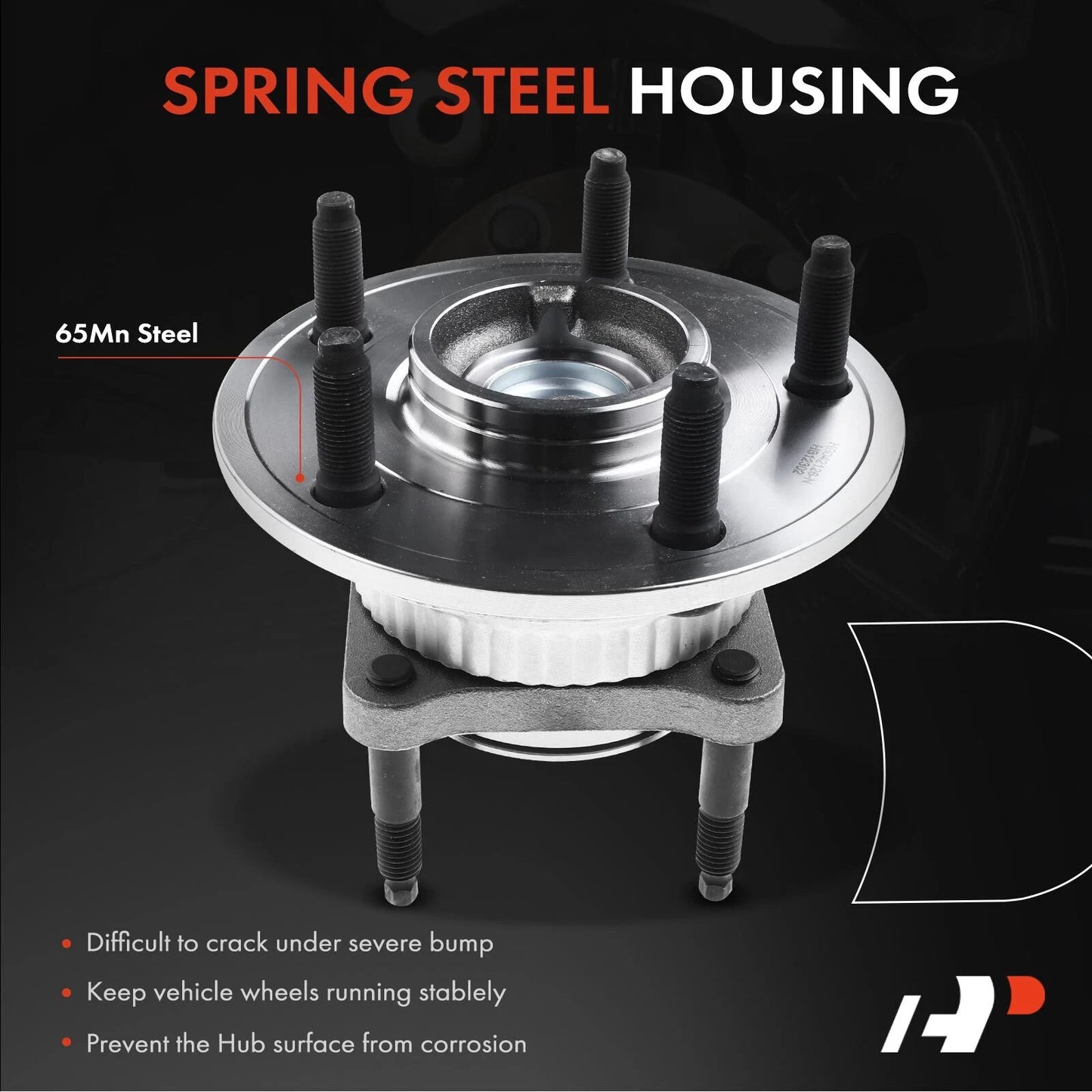 2X Rear Wheel Hub & Bearing Assembly for Chevy Camaro (2010–2021)