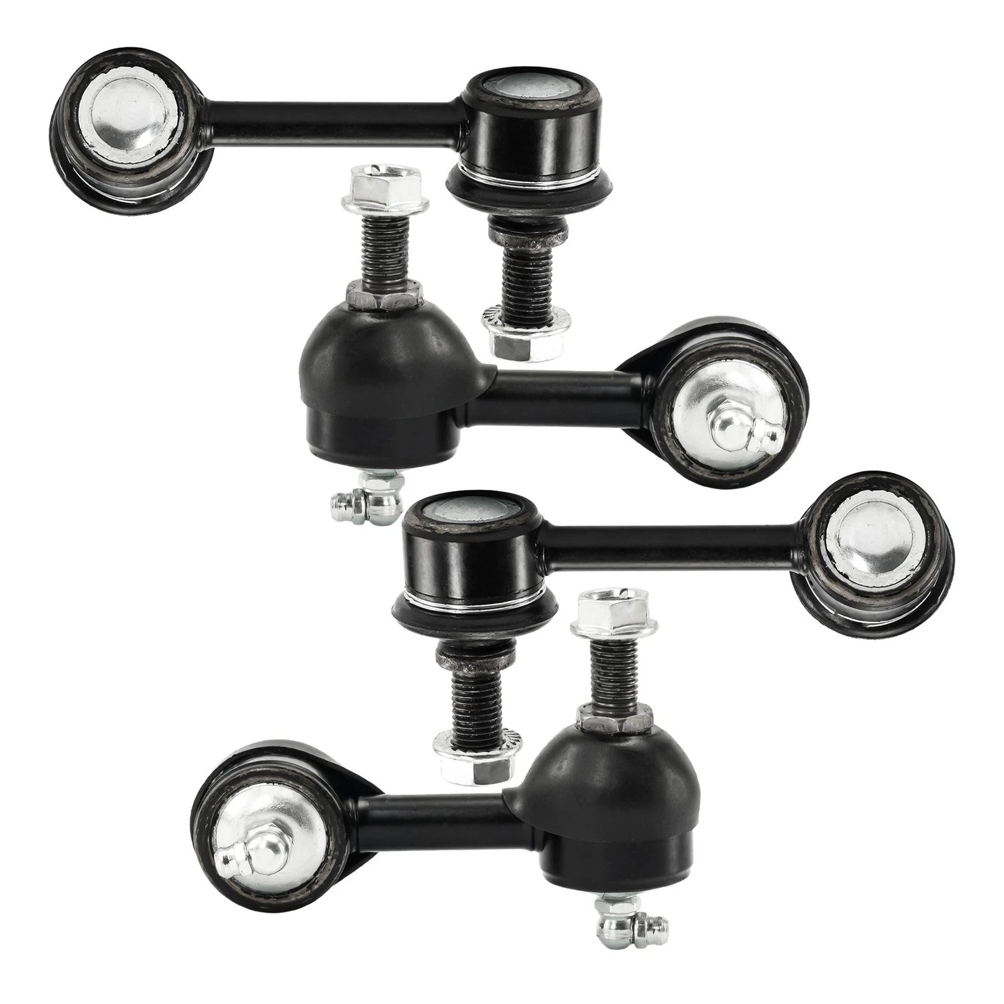 4PCS Front and Rear Suspension Control Arms for Honda Civic (2006–2011)