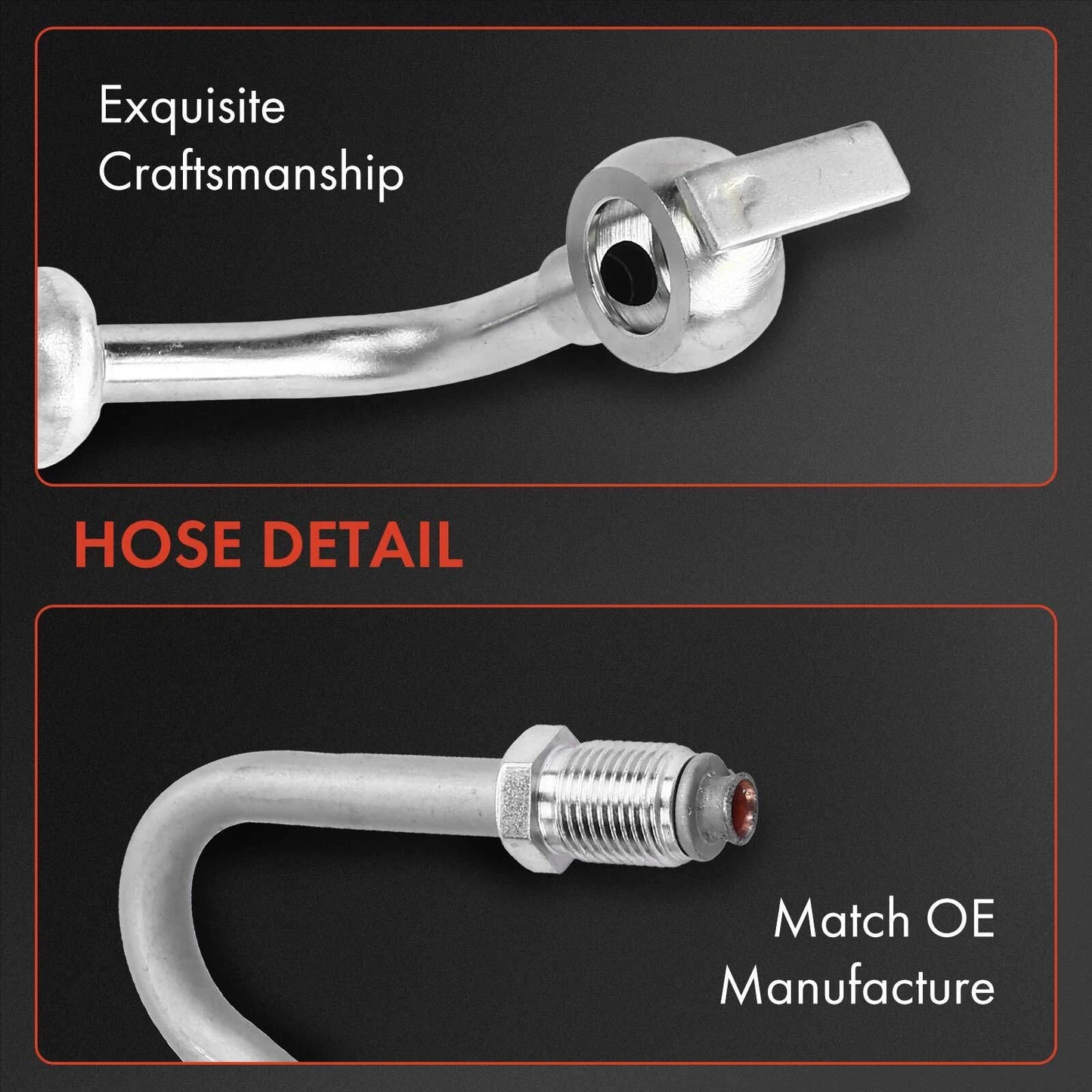 2X Power Steering Pressure & Reservoir Line Hose for Toyota Corolla