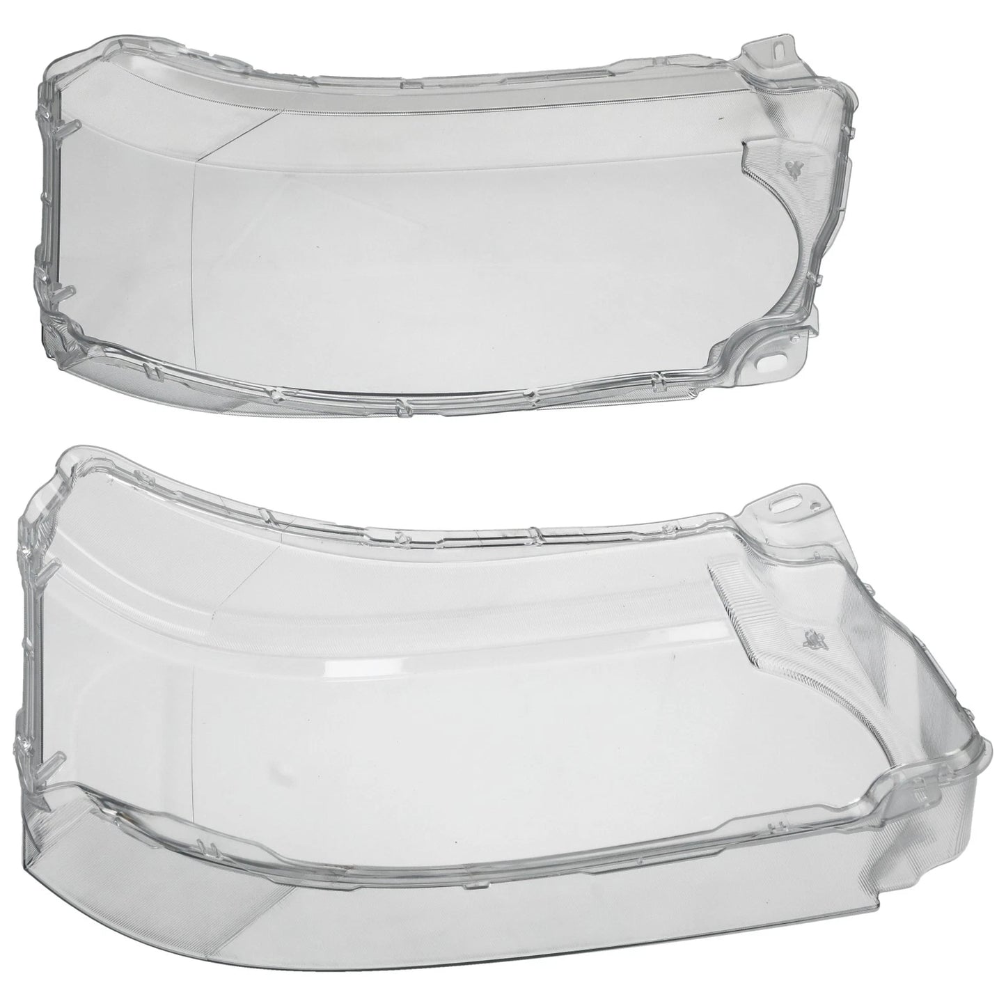Front Headlight Cover Lens Pair for Land Rover Range Rover Sport (2010–2013) Clear