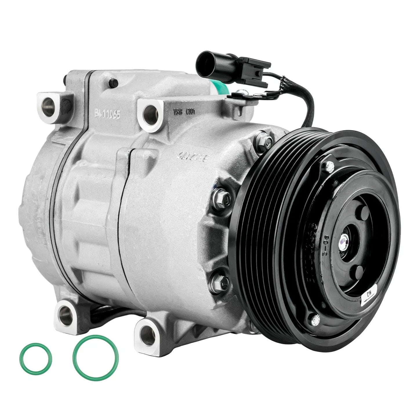 A/C Compressor with Clutch for 2006–2009 Hyundai Sonata 2.4L