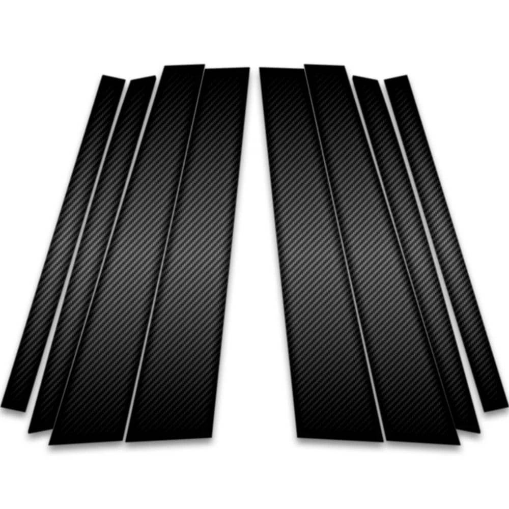 8pc Carbon Fiber Pillar Post Covers for 2014-2018 BMW X5 - SRC0122