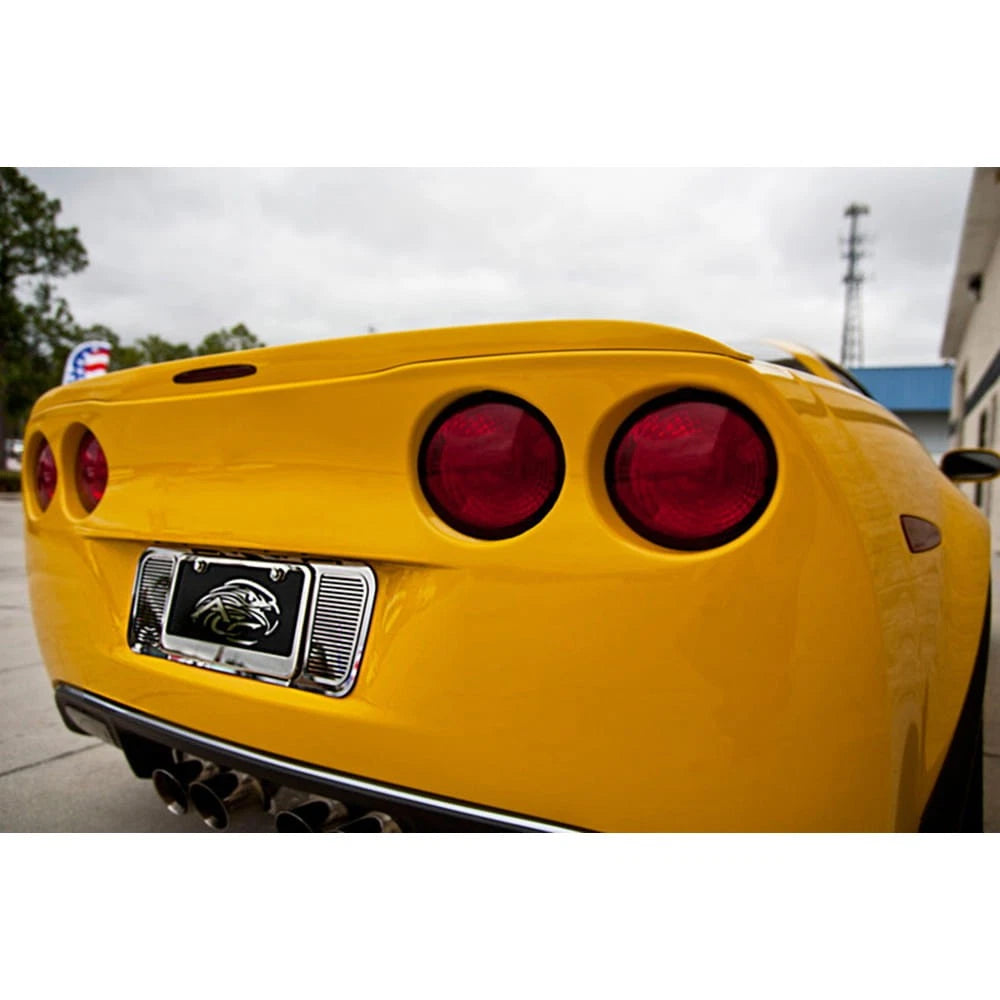 License Plate Back Plate Replacement Billet Style for Chevrolet Corvette (2005–2013)