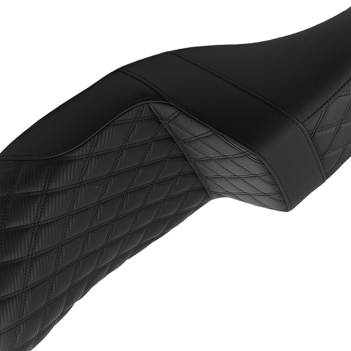 Black Leather Seat Set for Harley Touring Electra Glide (2008–2023)