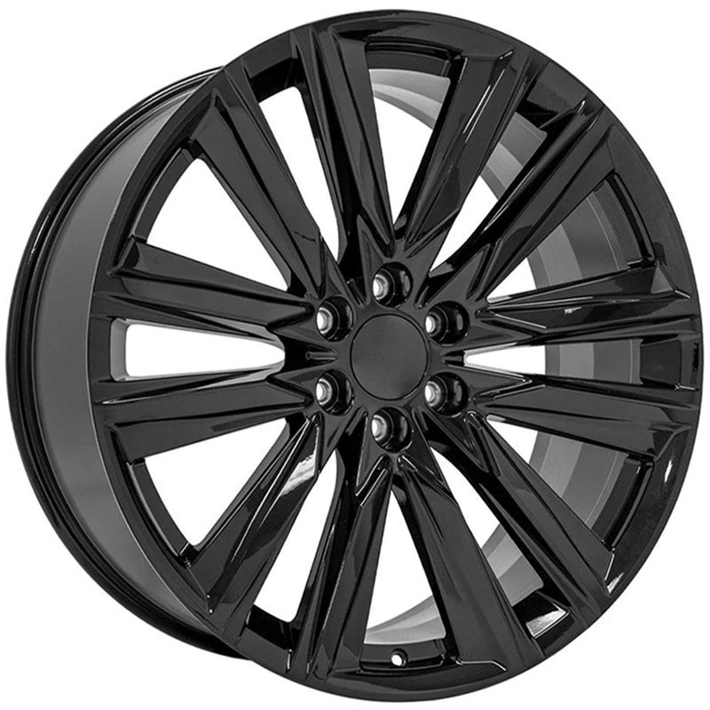24 Inch Gloss Black Wheel for 2003–2014 GMC Savana 1500