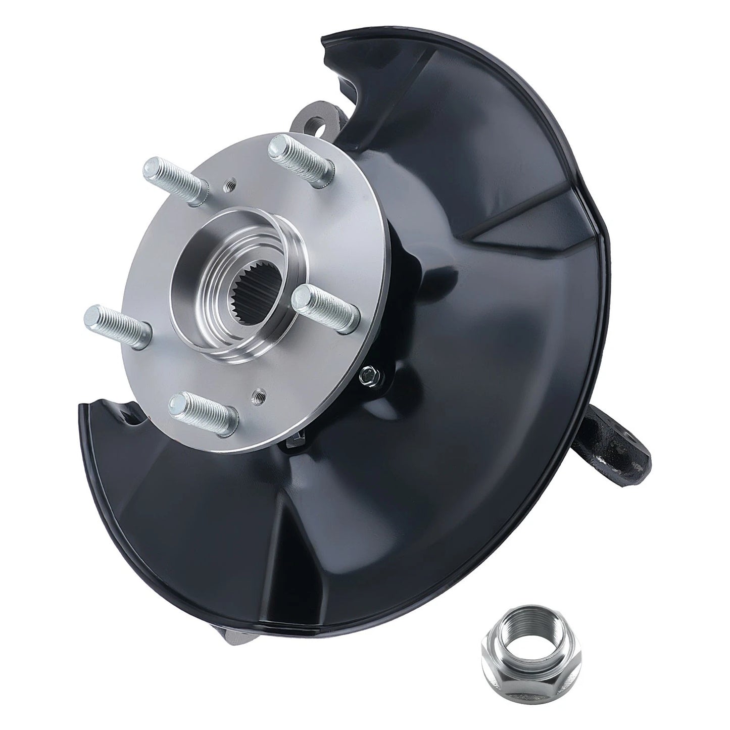 Front Right Steering Knuckle and Wheel Hub Bearing for Honda Civic (2006–2011)