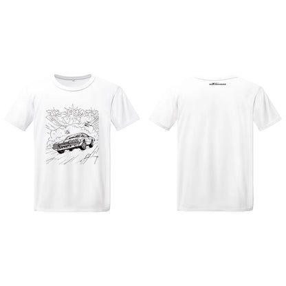 Funny Racing Car Graphic T-Shirt for Men Anime Muscle Car Print (2020–2021)