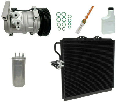 AC Compressor Kit Replacement with Condenser for Toyota Hilux (2015–2018)