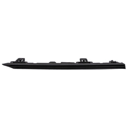 Replacement Black Textured Polypropylene Front Driver Side Upper Grille Molding