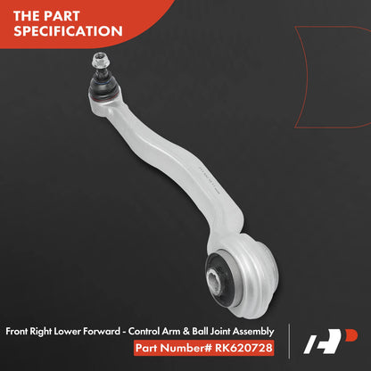 6X Front Control Arm & Ball Joint for Mercedes-Benz CLS500 (2006–2010)