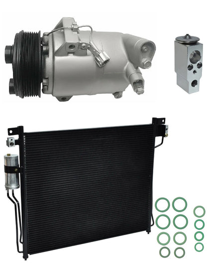 AC Compressor Kit With Condenser for Nissan Pathfinder 4.0L (2011–2016)