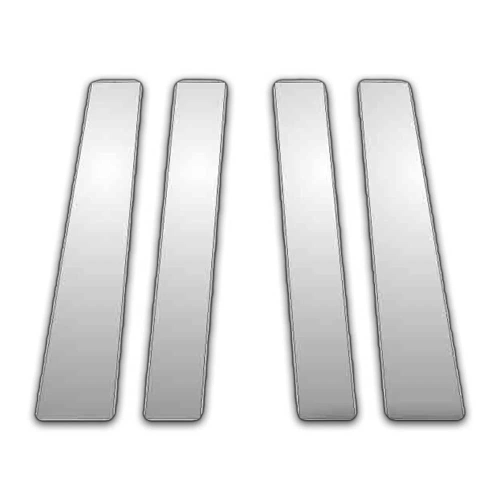 4pc Luxury Chrome Pillar Trim for Nissan Titan King Cab (2004–2012)