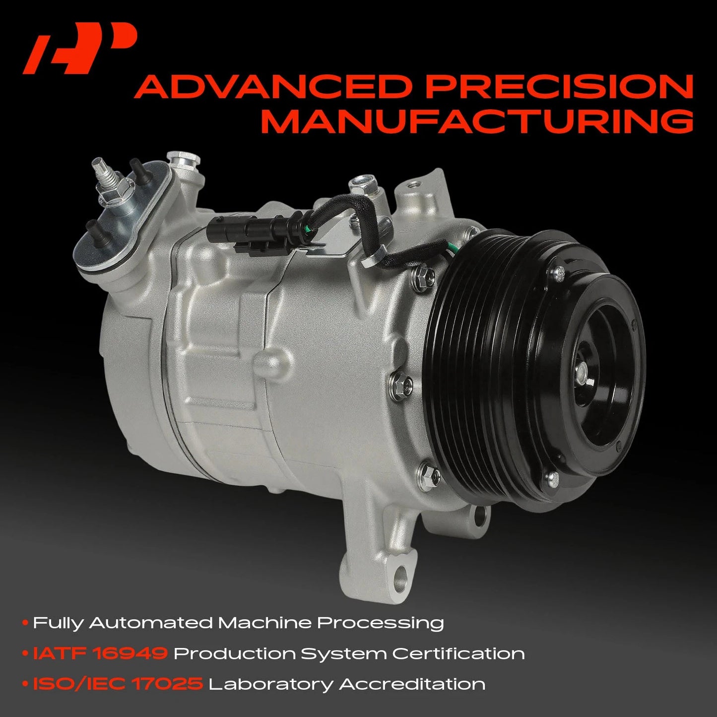 A/C Compressor with Clutch for GMC Acadia Buick LaCrosse Cadillac XT5 (2017–2020)