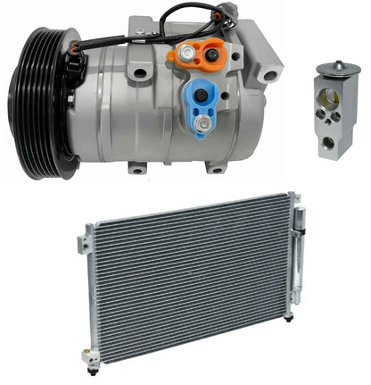 AC Compressor Kit with Condenser for Honda Accord 3.0L (2007–2007)