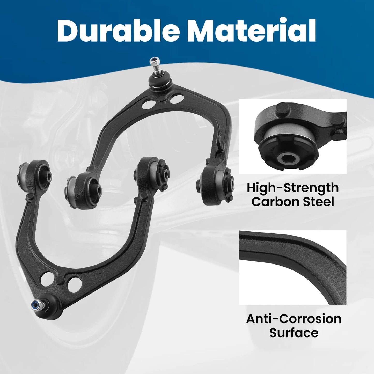 Front Control Arms Tie Rods Sway Bars Kit for Chrysler 300 (2011–2014)