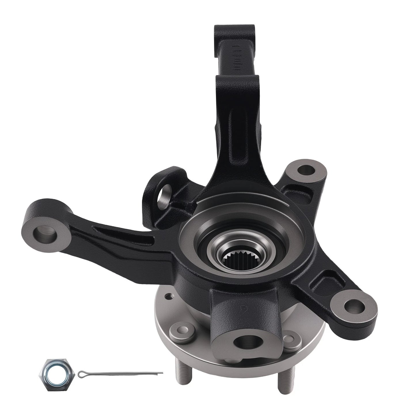 Driver Side Steering Knuckle Wheel Hub for Chevrolet Aveo Sedan (2004–2011)