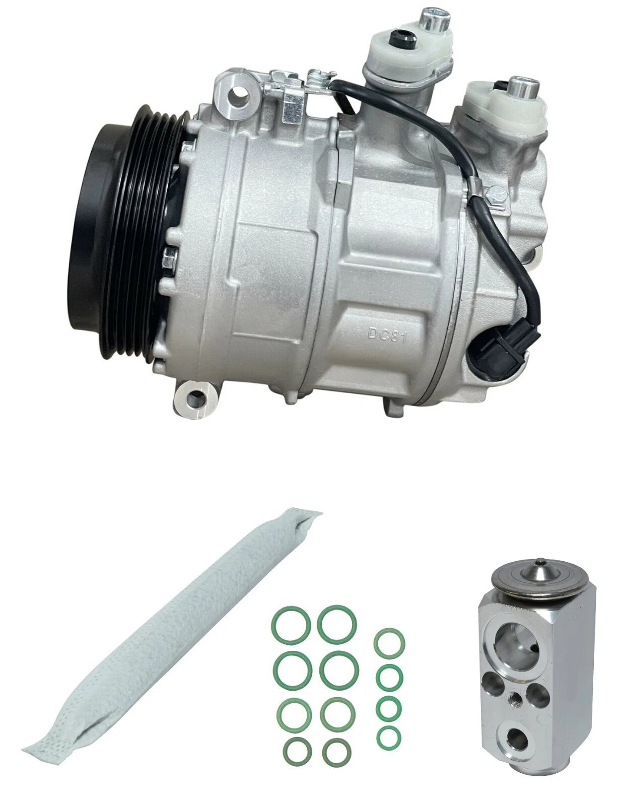 AC Compressor Kit OEM Replacement for Mercedes-Benz C63 AMG S (2015–2016)