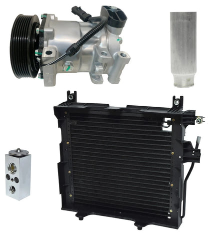 A/C Compressor Kit With Condenser for Dodge Durango 1998–2003