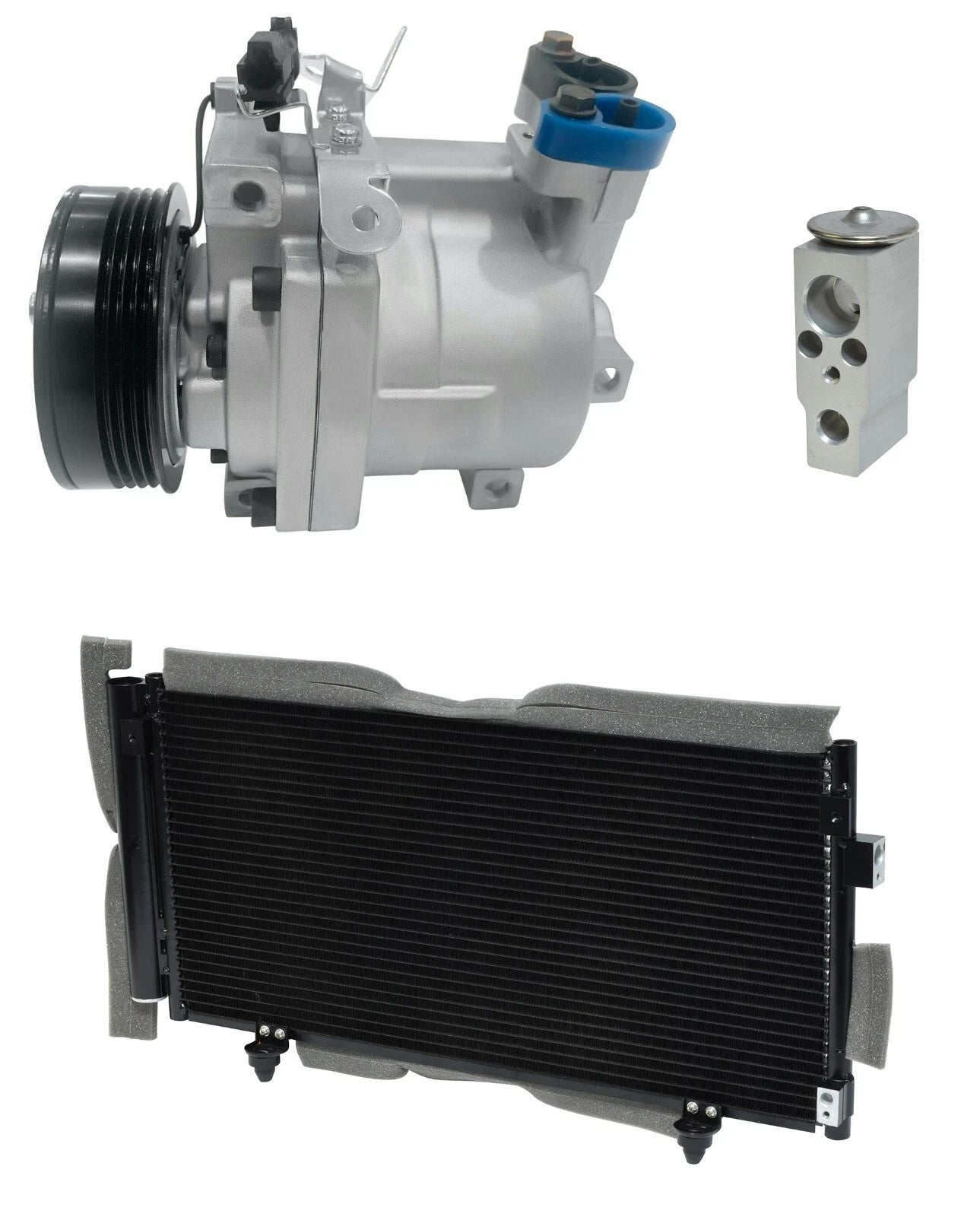 AC Compressor Kit With Condenser for Subaru Forester 2.5L (2008–2013)