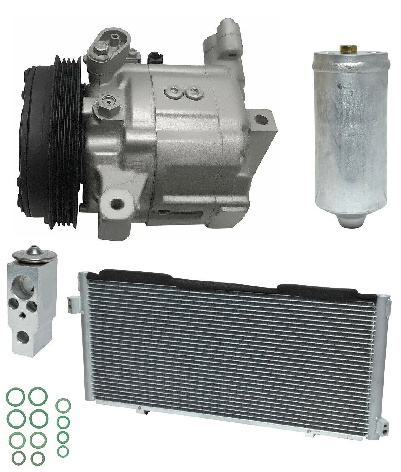 A C Compressor Kit With Condenser for Subaru Baja 2.5L (2004–2006)