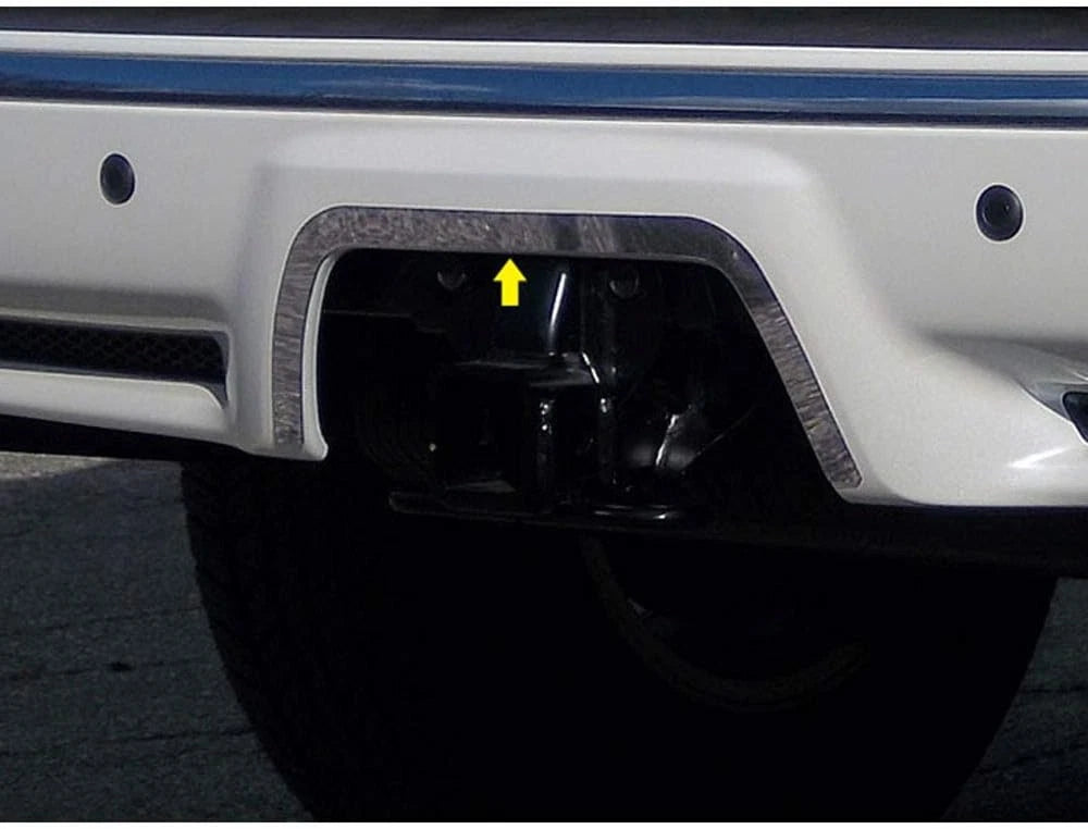 1pc Stainless Steel Rear Bumper Trim Accent for Toyota 4Runner (2010–2015)