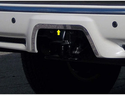 1pc Stainless Steel Rear Bumper Trim Accent for Toyota 4Runner (2010–2015)