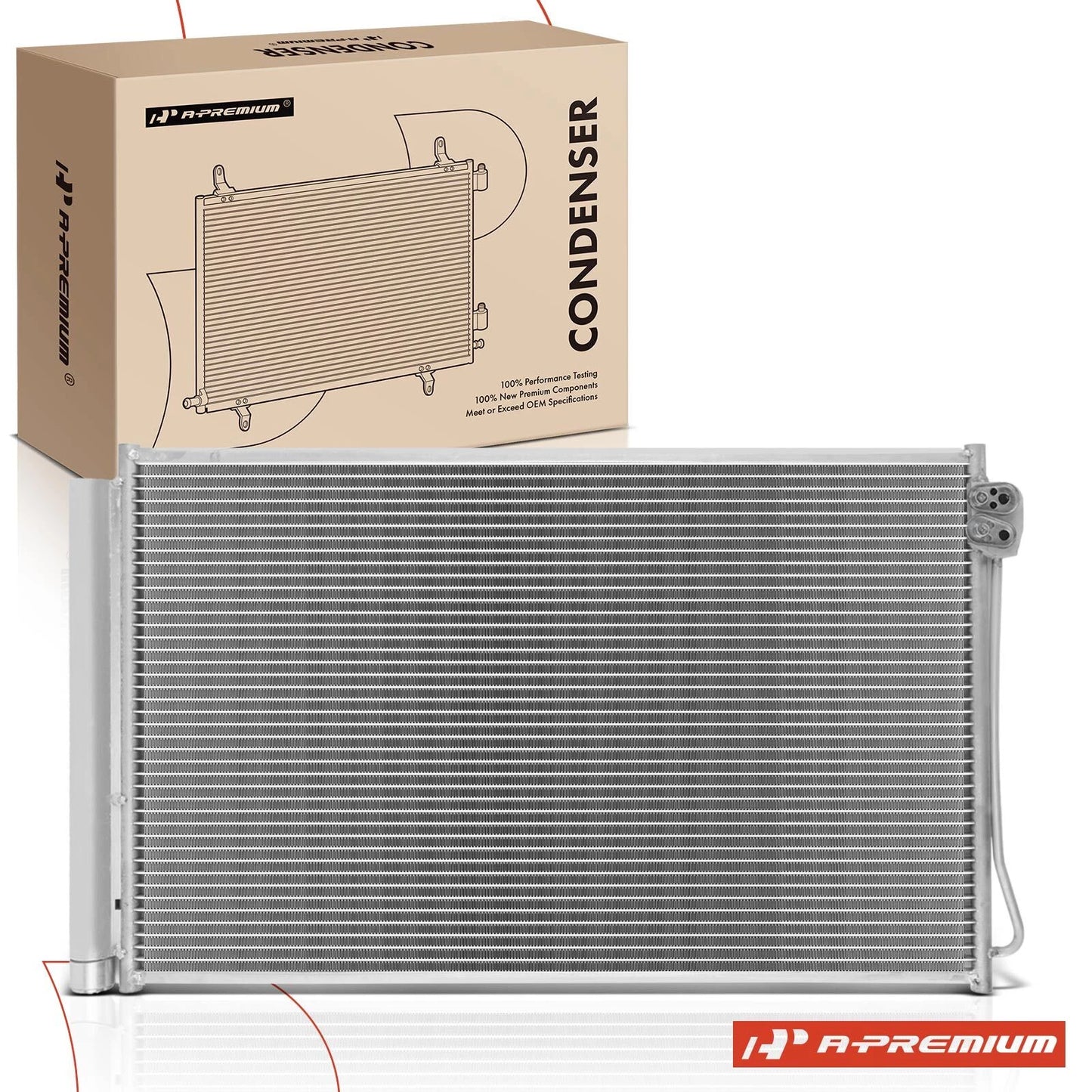 A/C Condenser with Receiver Drier for Mercedes-Benz Metris (2016–2020)