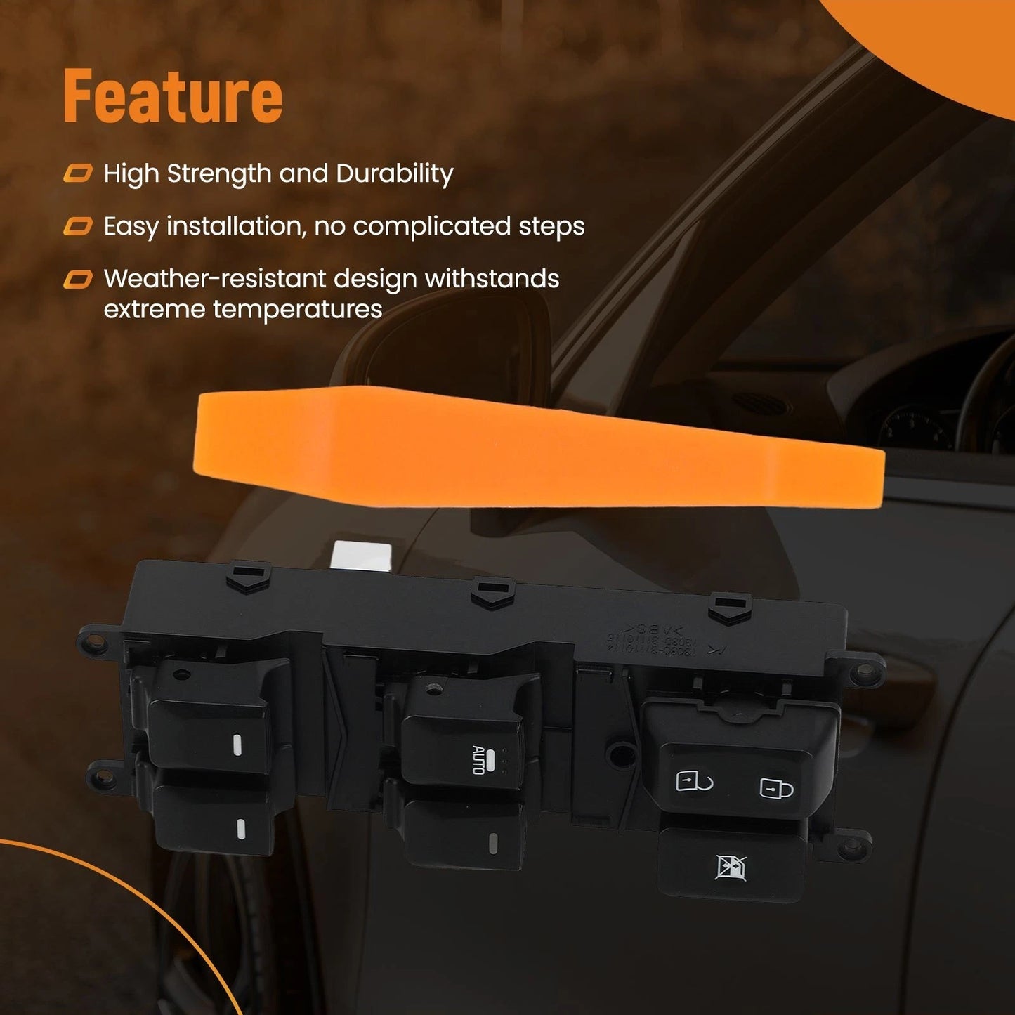 Door Window Switch for Kia Rio (2012–2017)