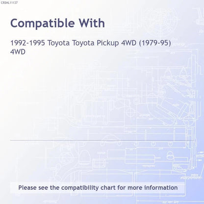 Head Light Door Replacement Passenger Side for Toyota (1992–1995)
